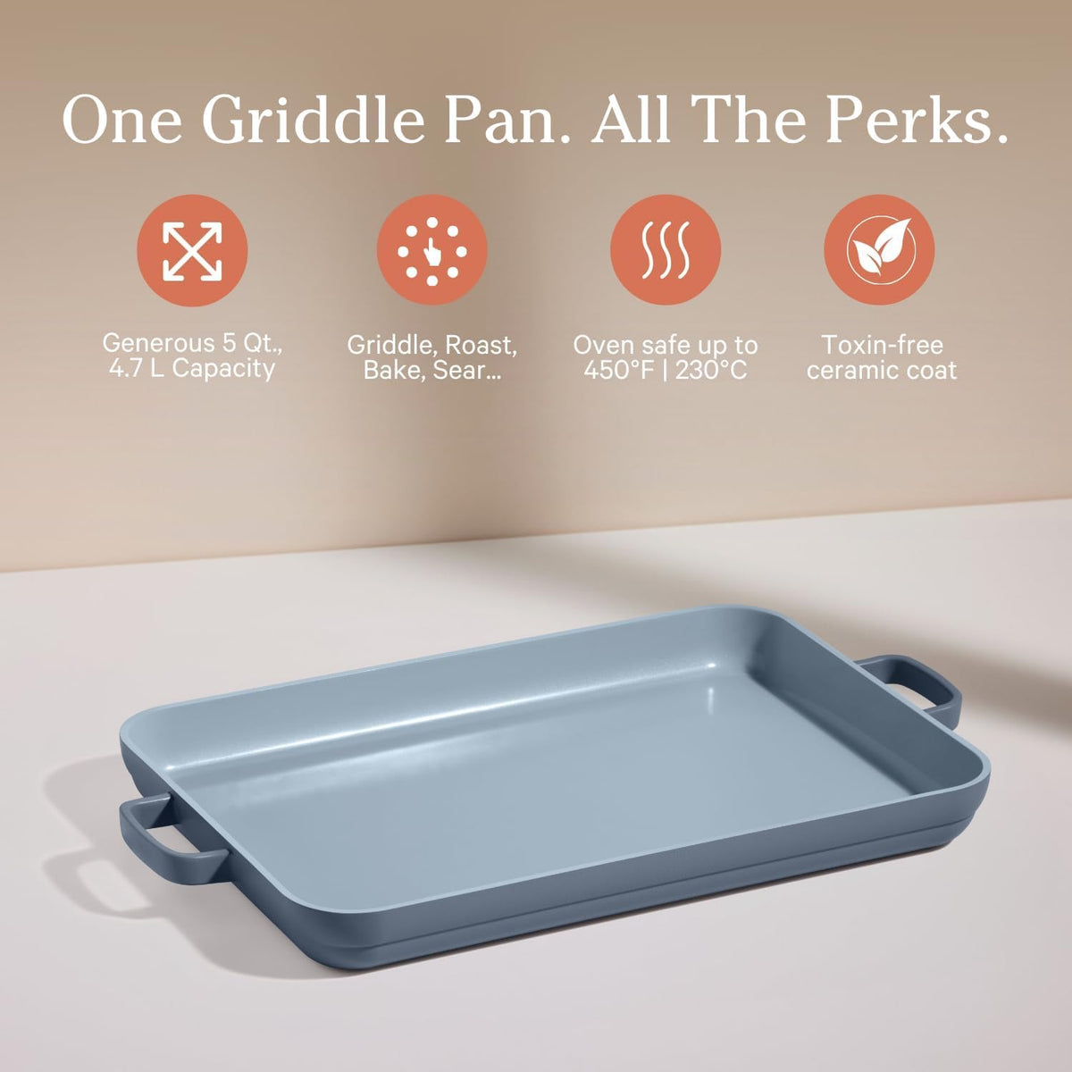 Our Place 5‑Qt Nonstick Ceramic Griddle Pan