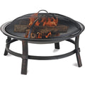 Brushed Copper Wood Burning Outdoor