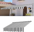 Gray‑White 180g/m² UV‑Resistant Canopy Fabric