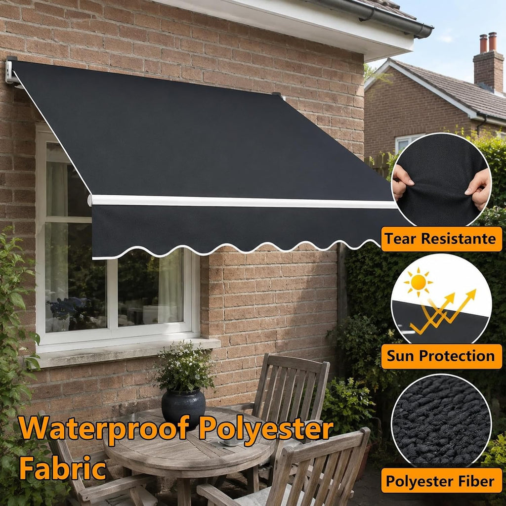 Waterproof Polyester Replacement Awning Cloth 6.6‑20ft