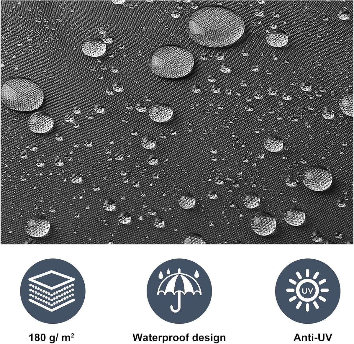 Green 180g/m² UV‑Resistant Canopy Fabric