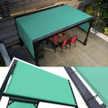 10'x25' Turquoise Waterproof Pergola Replacement Canopy