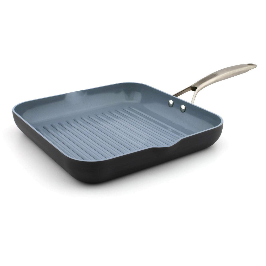 Paris Pro 11" Grey Square Ceramic Grill Pan