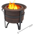 23‑Inch Cauldron Smokeless Patio Fire Pit